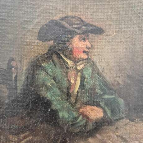 Daily scene of servants oil on canvas 19th century 19th century - photo 5