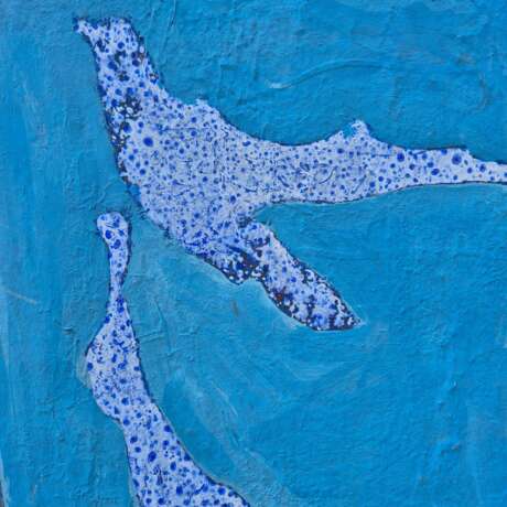 Jacques Lavigne Sans titre papier d&eacute;chir&eacute; et acrylique sur toile 2003 21th century - photo 12