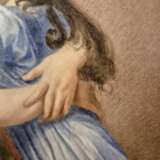 Porcelain painting of Madame Vig&eacute;e Le Brun and her daughter 19th century Napoleon III Late 19th century г. - фото 4