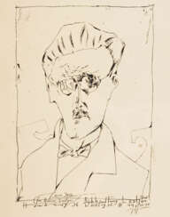 JANSSEN, Horst: "James Joyce".