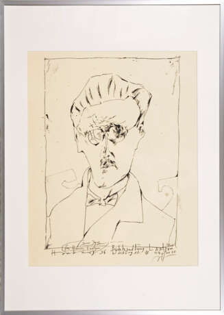 JANSSEN, Horst: "James Joyce". - фото 2