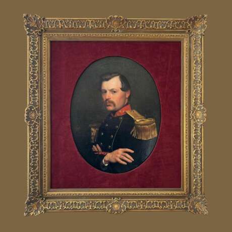 Portrait of an officer signed Willem Geets oil on canvas 1867 19th century 19th century - photo 7