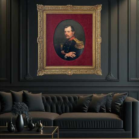 Portrait of an officer signed Willem Geets oil on canvas 1867 19th century 19th century - photo 9
