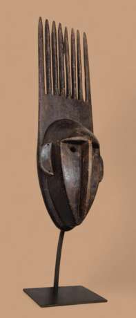 Bamana N`tomo mask Mali 20th century Lackiertes Holz 20th century - Foto 5
