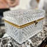 Large cut-crystal box with gilt-bronze mounting Charles X period circa 1830. Crystal Oriental Art 19th century - photo 10
