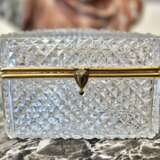 Large cut-crystal box with gilt-bronze mounting Charles X period circa 1830. Crystal Oriental Art 19th century - photo 11