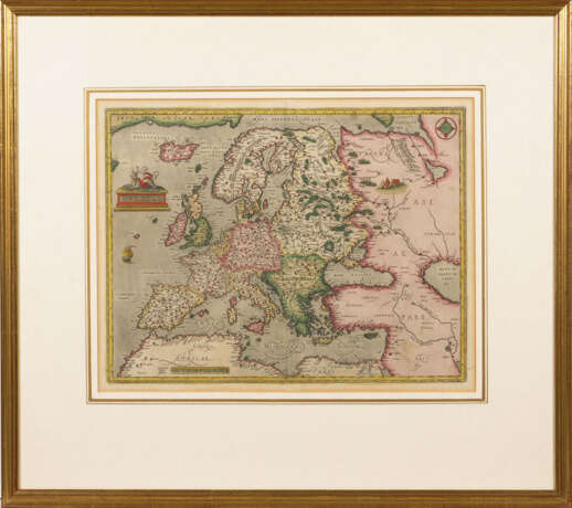 Landkarte von Europa - Abraham Ortelius - Foto 2