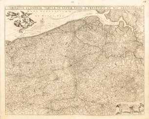 Landkarte von Flandern - Frederik de Wi