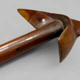 Rare Kanak kagu Wooden Bird Beak Puzzle New Caledonia 19th Century Lacquered wood 19th century - photo 2