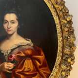 17th Century Oil on Canvas Portrait Painting of a French Noblewoman 17th century - photo 3