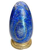Lapislazuli. Egg-Shaped Lapis Lazuli from Afghanistan