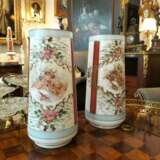 Pair of 19th Century Vases in Opaline Glass Opaline crystal 19th century - photo 5