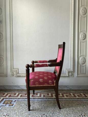 Pair of 19th Century Armchairs from the Empire Period Wood Empire 19th century - photo 13