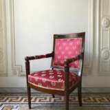 Pair of 19th Century Armchairs from the Empire Period Wood Empire 19th century - photo 14