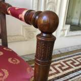 Pair of 19th Century Armchairs from the Empire Period Wood Empire 19th century - photo 15