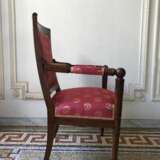 Pair of 19th Century Armchairs from the Empire Period Wood Empire 19th century - photo 16