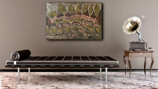 Aboriginal Painting by Cornelia Tipuamanturriri Tiwi Island 20th century г. - фото 4