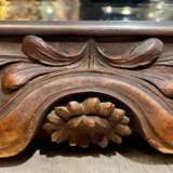 Art Nouveau Mirror in Solid Mahogany in the Style of Eugene Vallin Wood Art Nouveau 20th century - photo 3