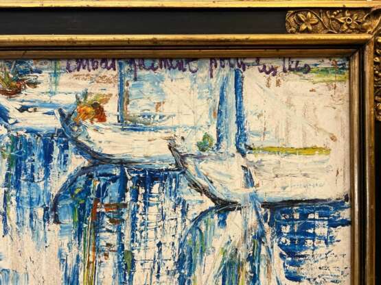 Abstract Oil Painting by Nicolai Michoutouchkine (1929-2010) Mid-20th century - photo 2