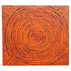 Aboriginal Painting `Ngutjul` by Pantjiya Nungurrayi (1936-)