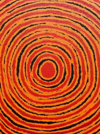 Aboriginal Painting `Ngutjul` by Pantjiya Nungurrayi (1936-) 21th century - Foto 3
