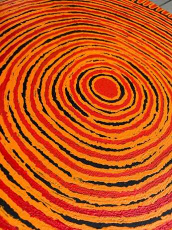 Aboriginal Painting `Ngutjul` by Pantjiya Nungurrayi (1936-) 21th century - Foto 4