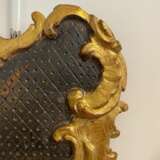18th Century Pair of Louis XV Rococo Style Italian Sconces in Gilded Wood Lacquered wood 18th century - photo 3