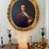 17th Century Oil on Canvas Portrait Painting of a French Nobleman 17th century - photo 5