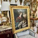 Early 17th Century Tuscan School Oil Painting on Canvas `Virgin and Child` Baroque Early 17th century - photo 10