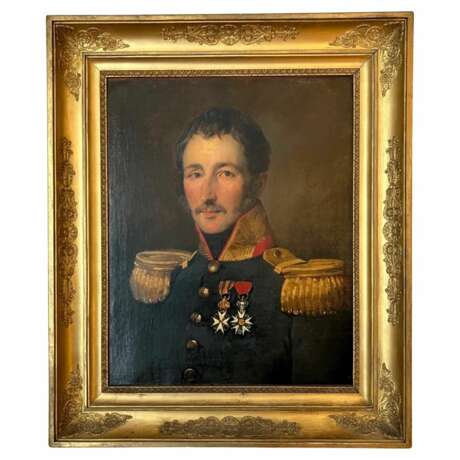 Portrait Of General Goethals Attributed to Gustaaf Wappers (1803-1874) Louis-Philippe Carl X Early 19th century г. - фото 1