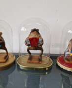 Cuir. 3 frogs ensemble