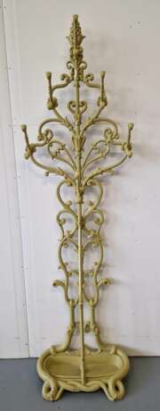 Antique cast iron coat rack. Cast iron Eclecticism Early 20th century - photo 1
