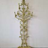 Antique cast iron coat rack. Cast iron Eclecticism Early 20th century - photo 3