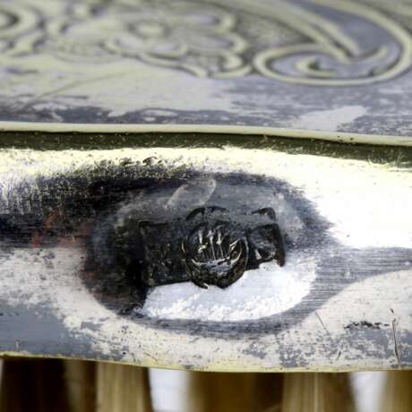 Set en metal argente pour nettoyer les miettes de la table Métal Baroque At the turn of 19th -20th century - photo 5
