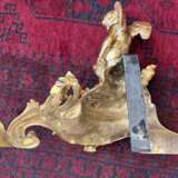 Pair Of Napoleon III Period Gilt Bronze Putti Andirons 19th century Bronze Napoleon III 19th century - photo 5