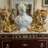 Pair Of Napoleon III Period Gilt Bronze Putti Andirons 19th century Bronze Napoleon III 19th century - photo 7