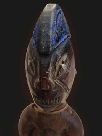 Ibedji Statuette &ndash; Yoruba Culture Nigeria circa 1930 (20th century) Bois laqué 20th century - photo 5