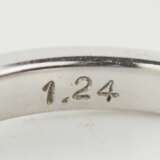 750 gold ring in Art Deco style with three diamonds. Diamonds 20th century - photo 6