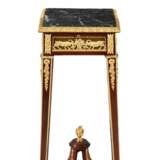 French console in mahogany and gilded bronze. IN THE STYLE OF FRANCOIS LINKE. Bronze marble wood Eclecticism At the turn of 19th -20th century - photo 2