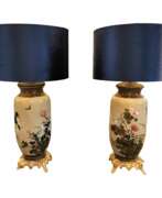 Каталог товаров. Pair of Japanese Large cloisonn&eacute; enamel Lamps , 19th Century