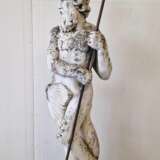 Garden statue Neptune Stoneware realism Early 20th century - photo 4