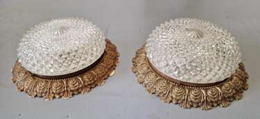 Pair of ceiling lights.Belgium.1970s