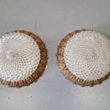 Pair of ceiling lights.Belgium.1970s Verre Design of 70’s Mid-20th century - photo 2