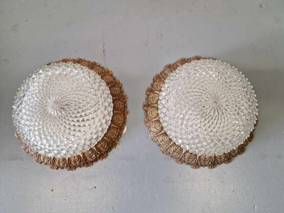 Pair of ceiling lights.Belgium.1970s Verre Design of 70’s Mid-20th century - photo 2