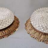 Pair of ceiling lights.Belgium.1970s Verre Design of 70’s Mid-20th century - photo 4