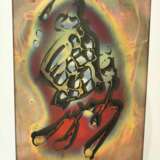 Flame Colored Copper Painting by Arthur UNGER. Signed. Cuivre 20th century - photo 2