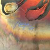 Flame Colored Copper Painting by Arthur UNGER. Signed. Cuivre 20th century - photo 4