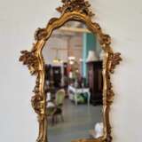 Console with mirror Lackiertes Holz Neo-baroque Early 20th century - Foto 3
