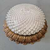 Ceiling lamp. Belgium.1970s Glass metal Design of 70’s Mid-20th century г. - фото 1