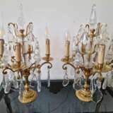 Luxurious pair of table lamps Crystal Victorian Style Late 19th century - photo 2